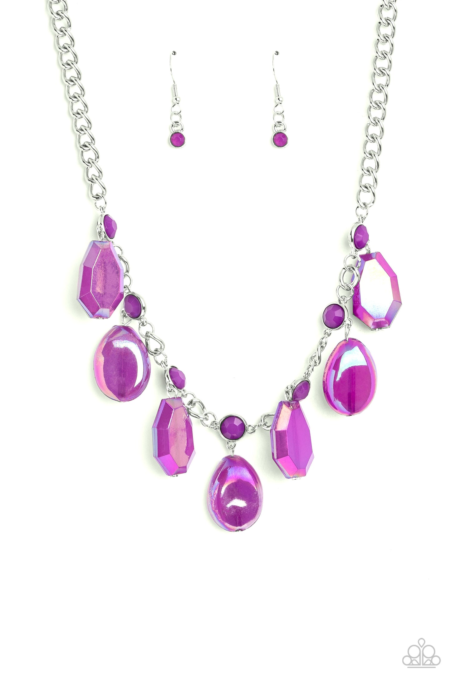 Paparazzi Necklaces - Maldives Mural - Purple