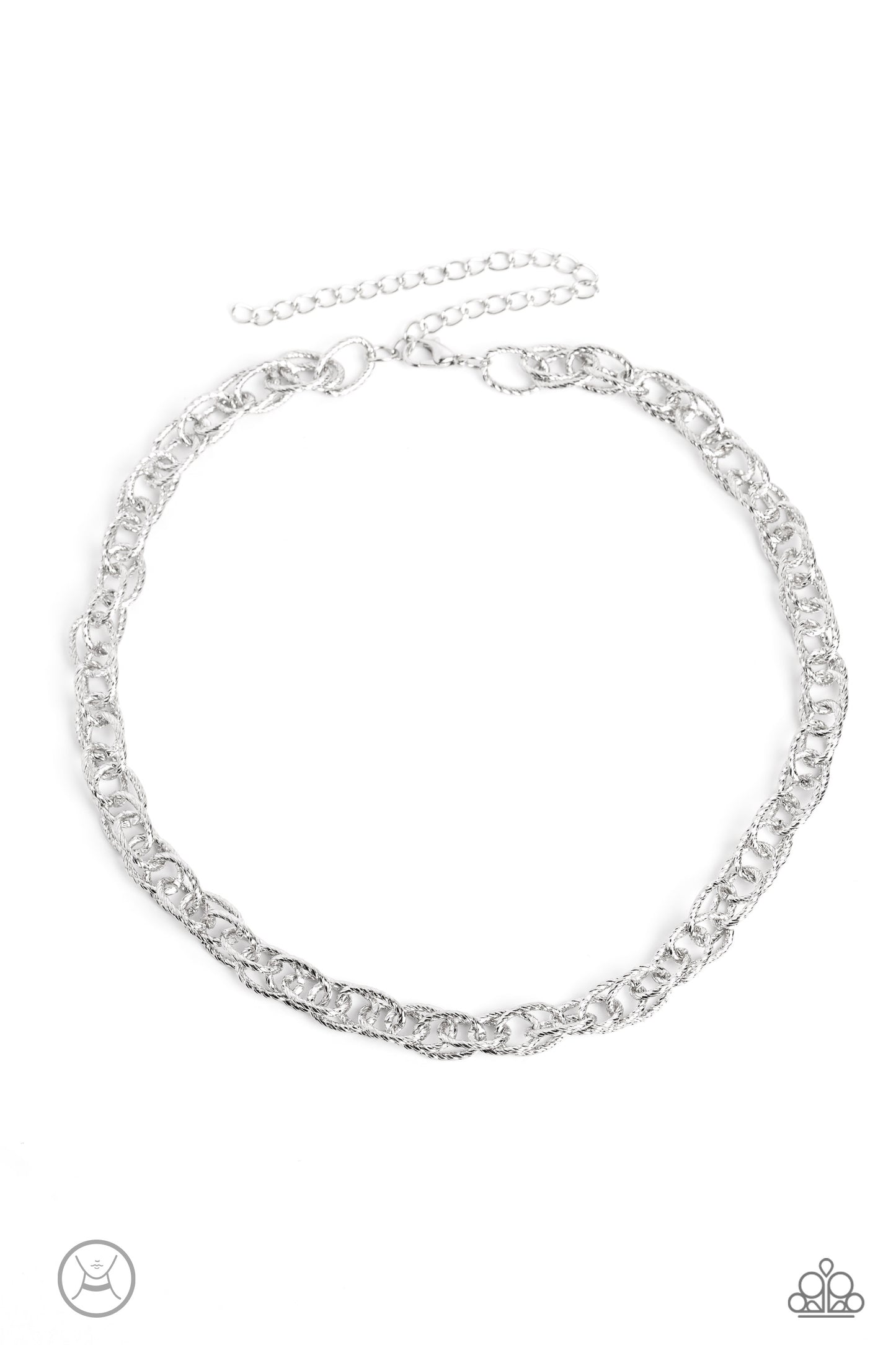 Paparazzi Necklaces - If I Only Had a CHAIN - Silver