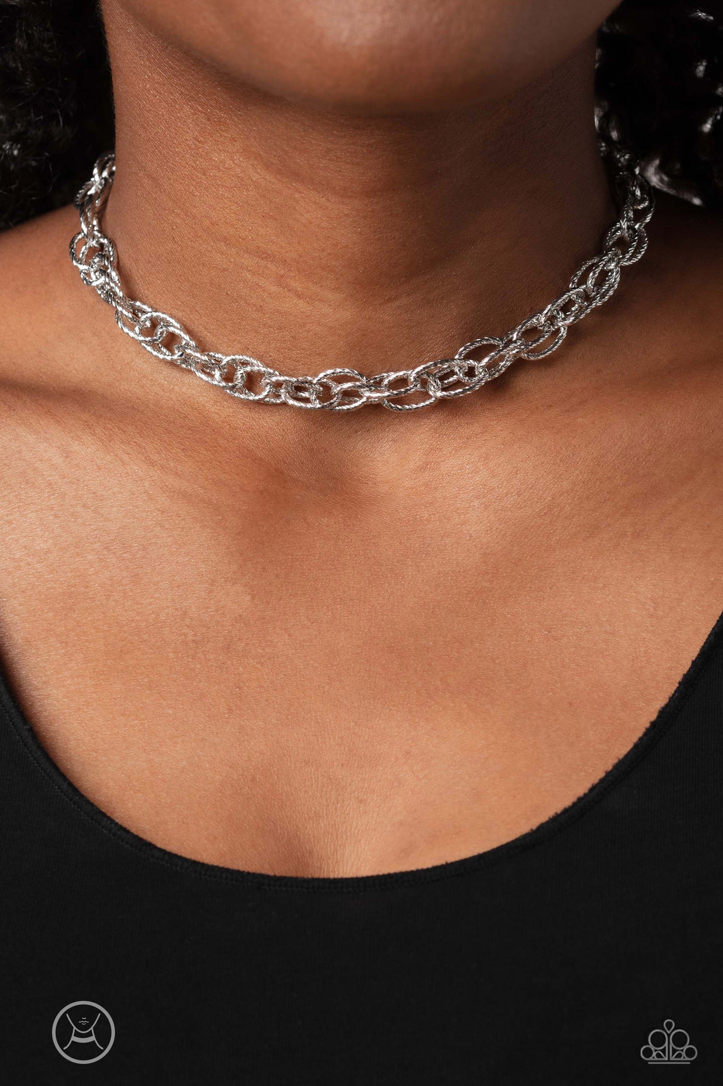 Paparazzi Necklaces - If I Only Had a CHAIN - Silver