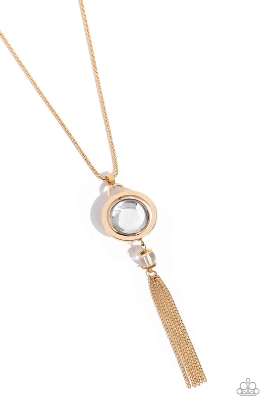 Paparazzi Necklaces - Rotating Radiance - Gold