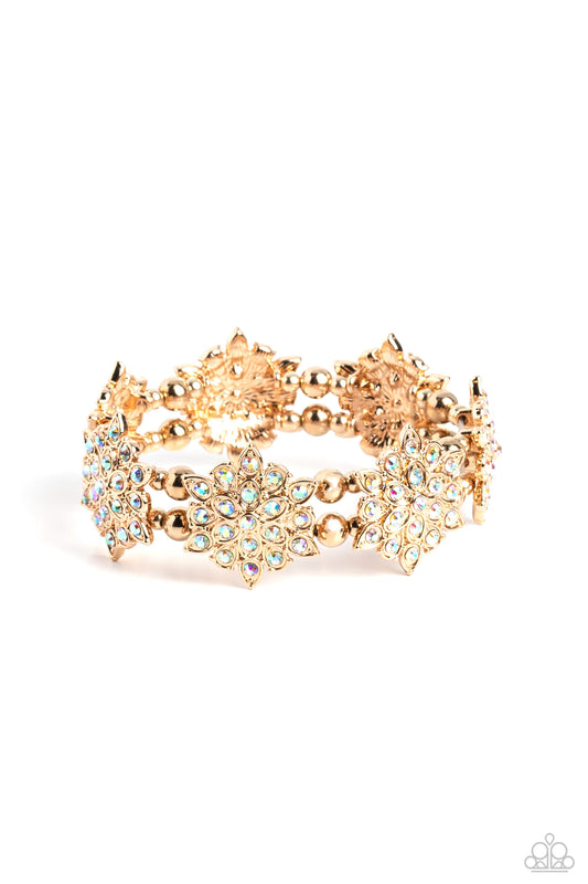 Paparazzi Bracelets - Scintillating Snowflakes - Multi