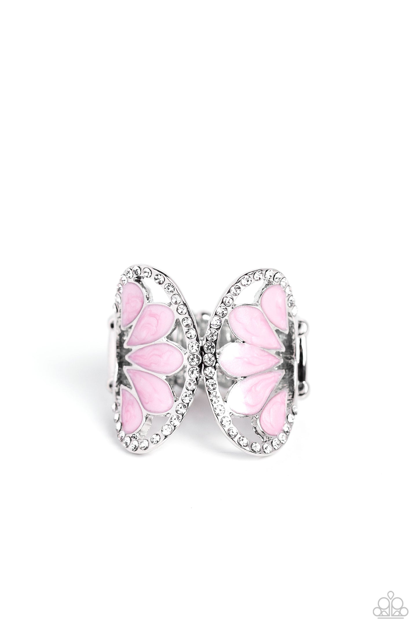 Paparazzi Rings - Concaved Catwalk - Pink