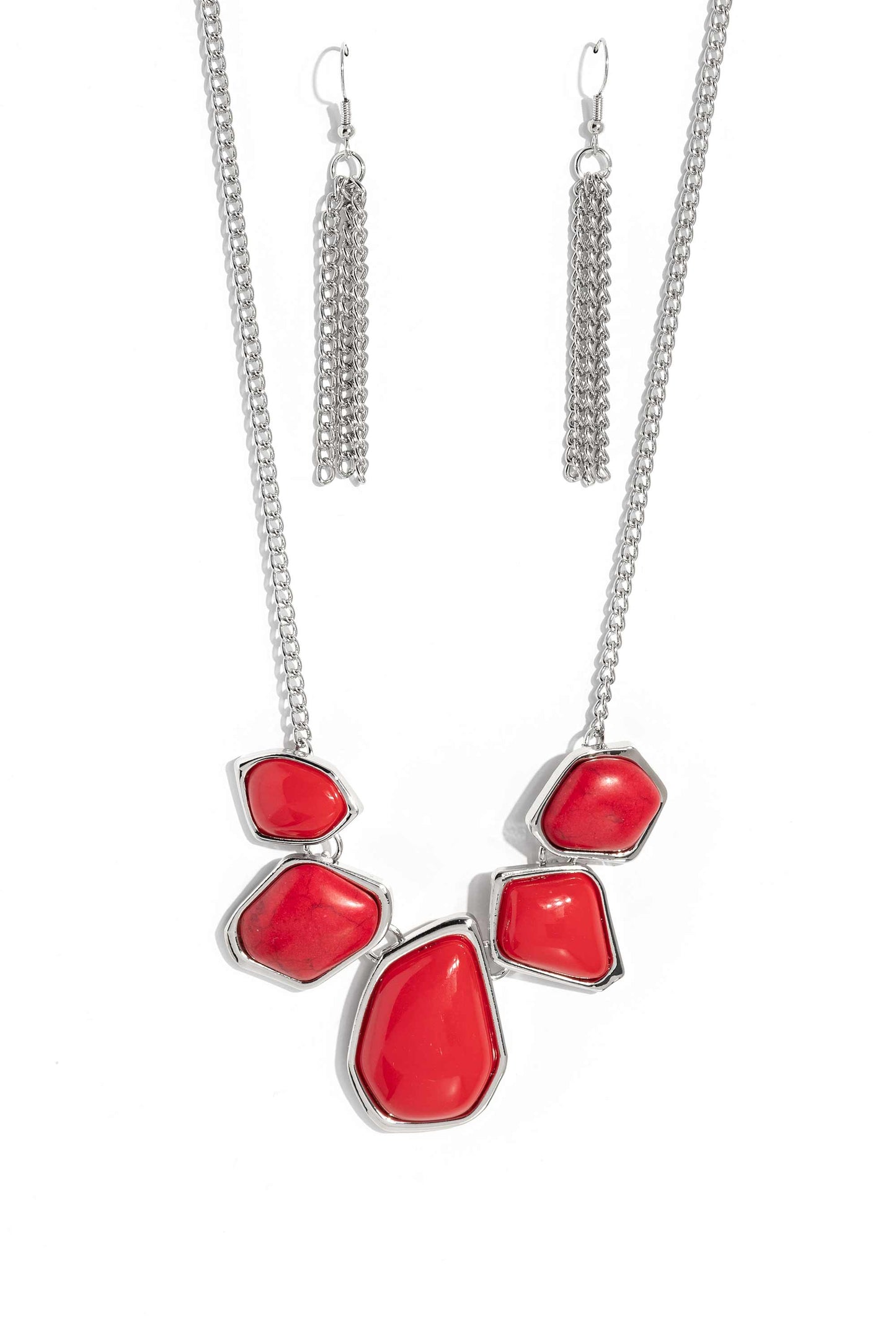 Paparazzi Necklaces - Beyond the Badlands - Red