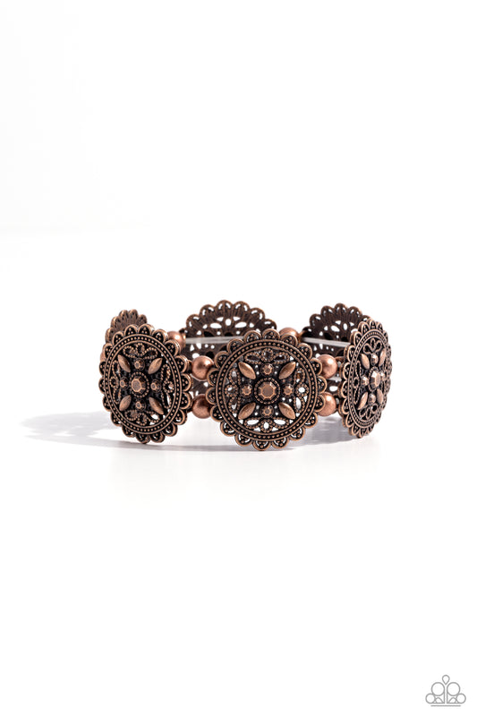 Paparazzi Bracelets - Leave of Lace - Copper