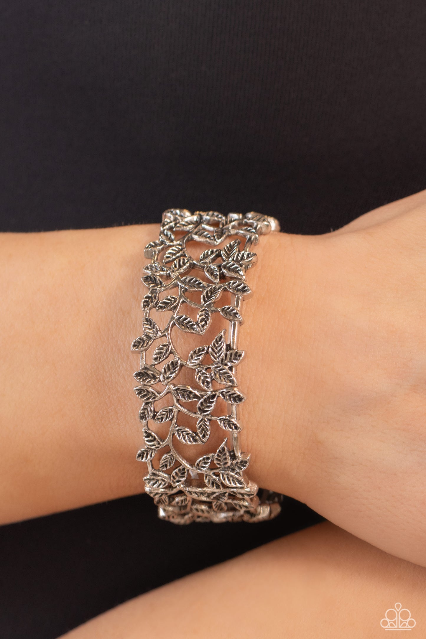 Paparazzi Bracelets - Whose VINE Is It Anyway? - Silver