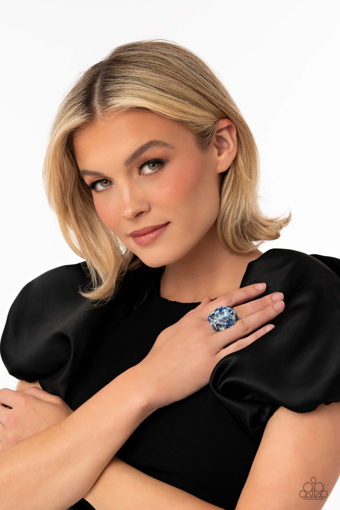 Paparazzi Rings - Perfectly Park Avenue - Blue