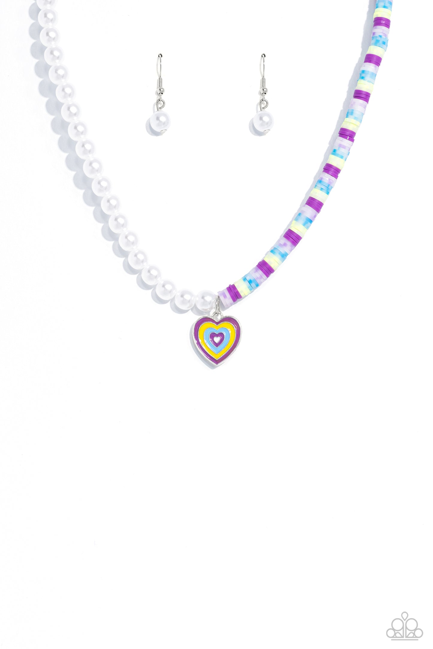 Paparazzi Necklaces - Precise Psychedelic - Purple