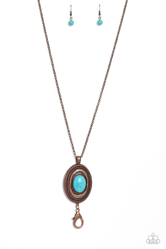 Paparazzi Necklaces - Sierra Sage - Copper