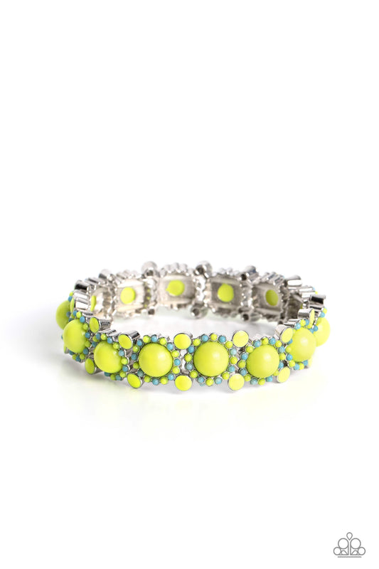 Paparazzi Bracelets - Pop Art Party - Green