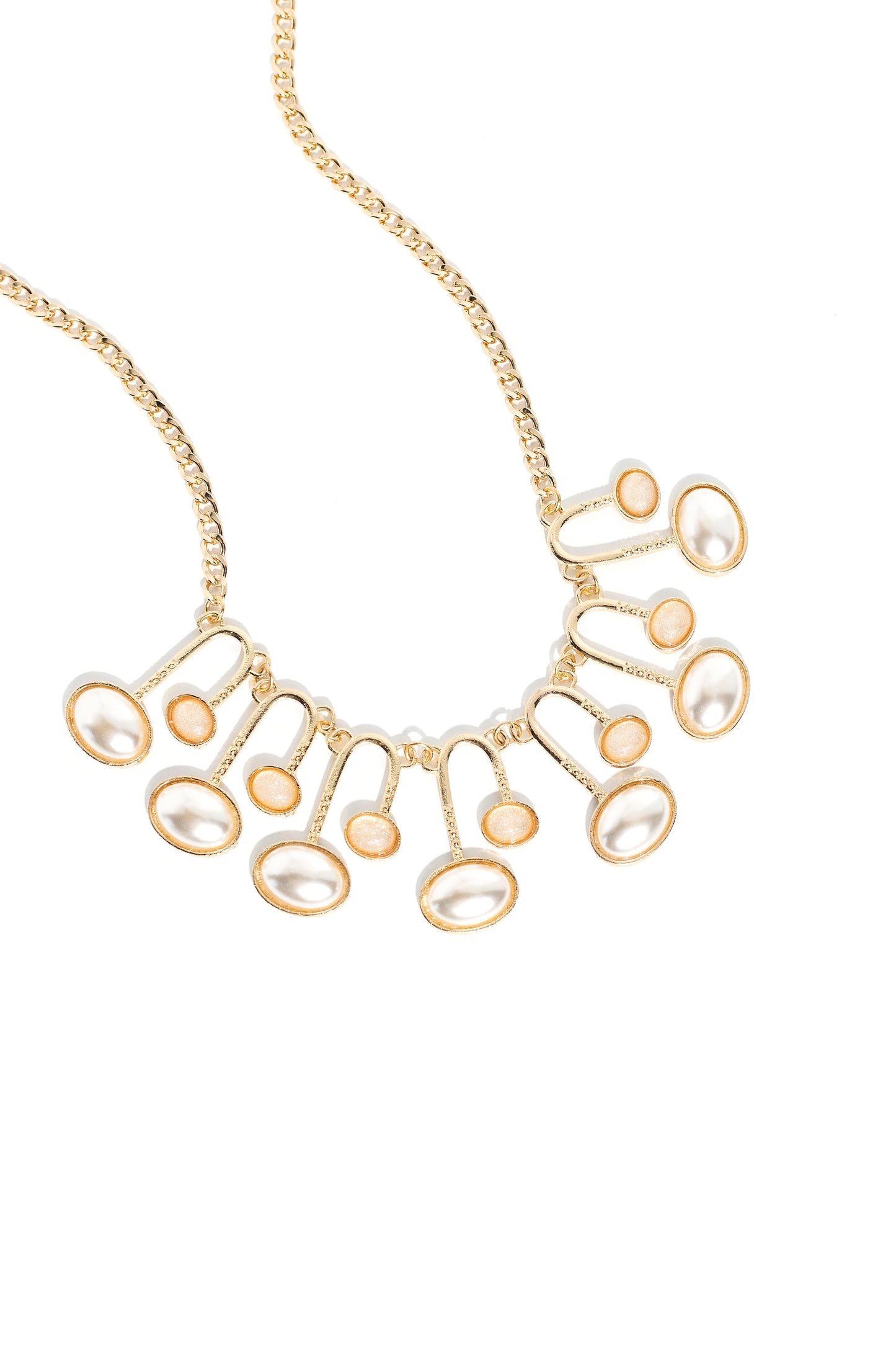 Paparazzi Necklaces - Abstract Adornment - Gold