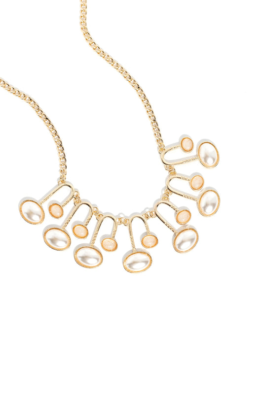 Paparazzi Necklaces - Abstract Adornment - Gold