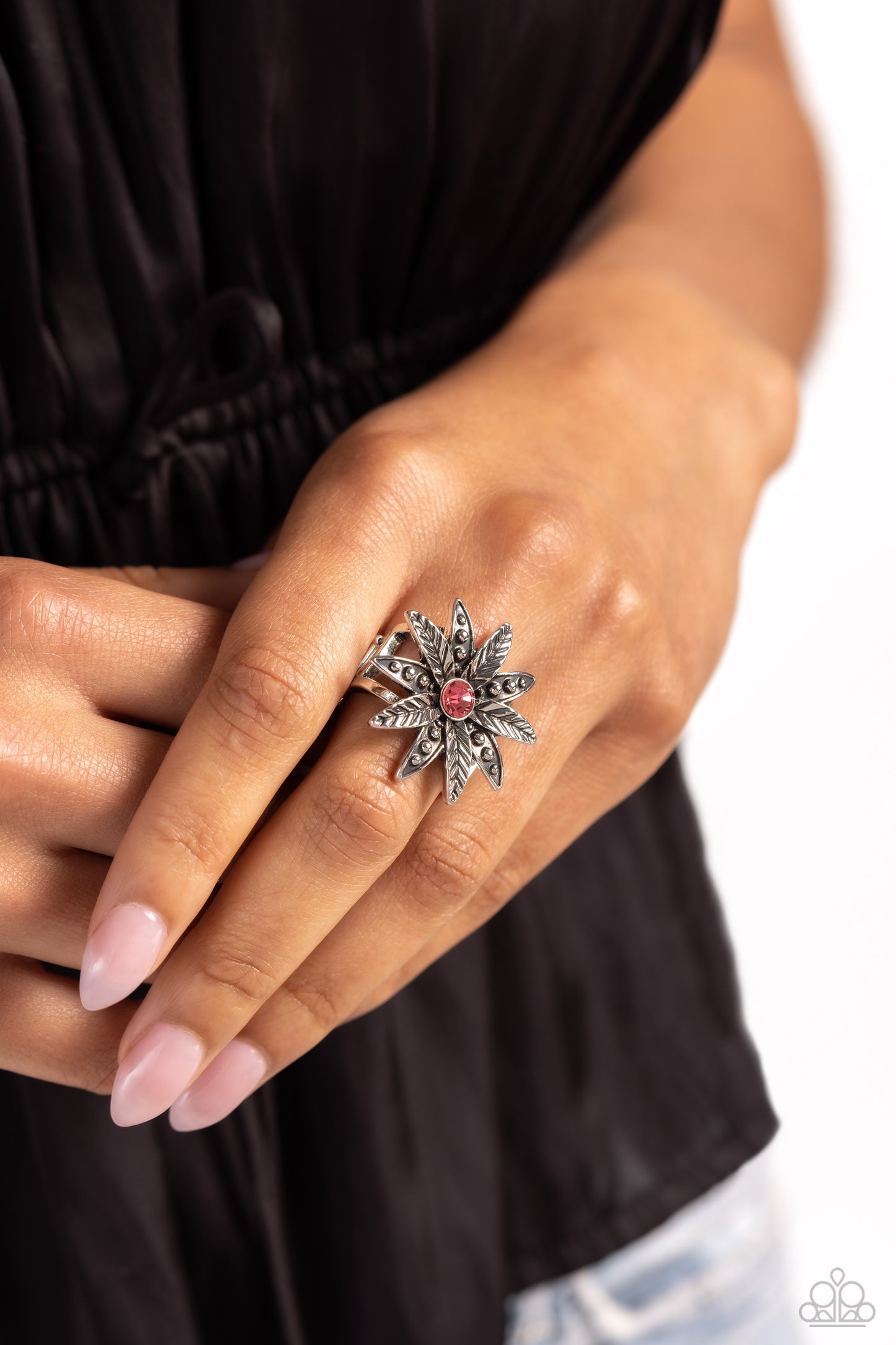 Paparazzi Rings - Sunflower Season - Pink