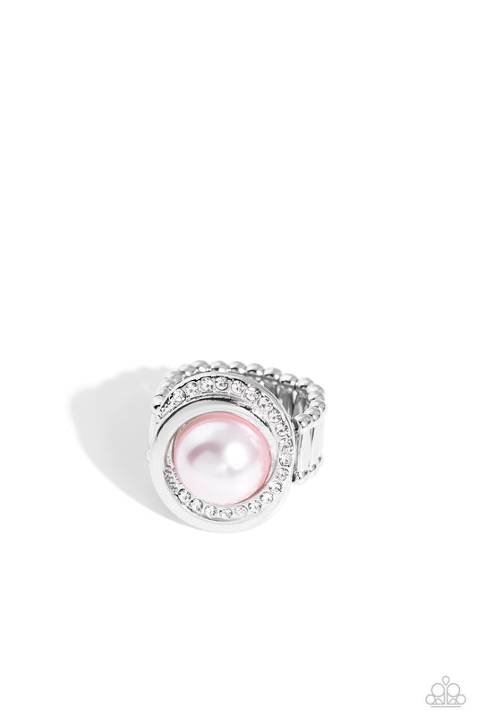 Paparazzi Rings - Folded Flair - Pink