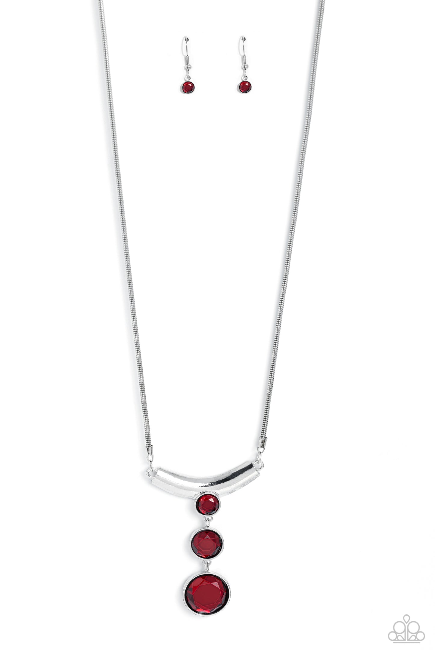 Paparazzi Necklaces - Alluring Andante - Red