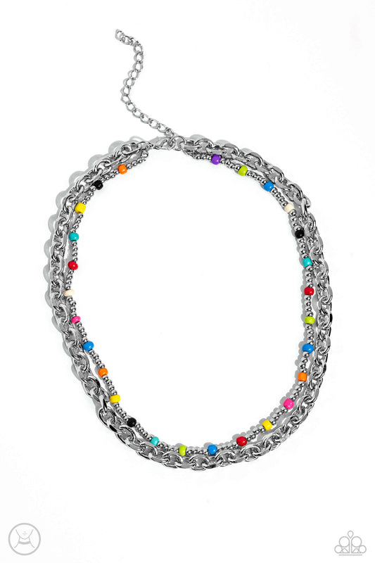 Paparazzi Necklaces - A Pop of Color - Multi