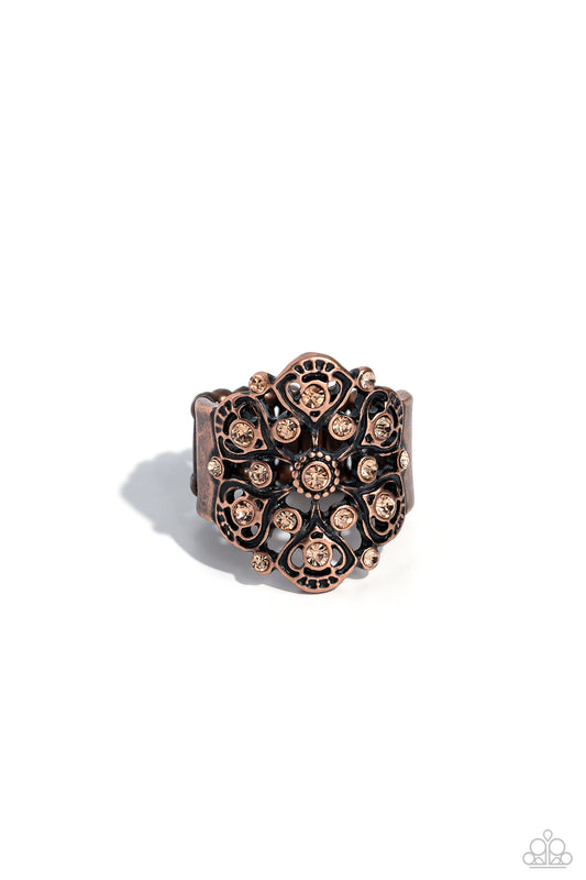 Paparazzi Rings - Intricate Influence - Copper