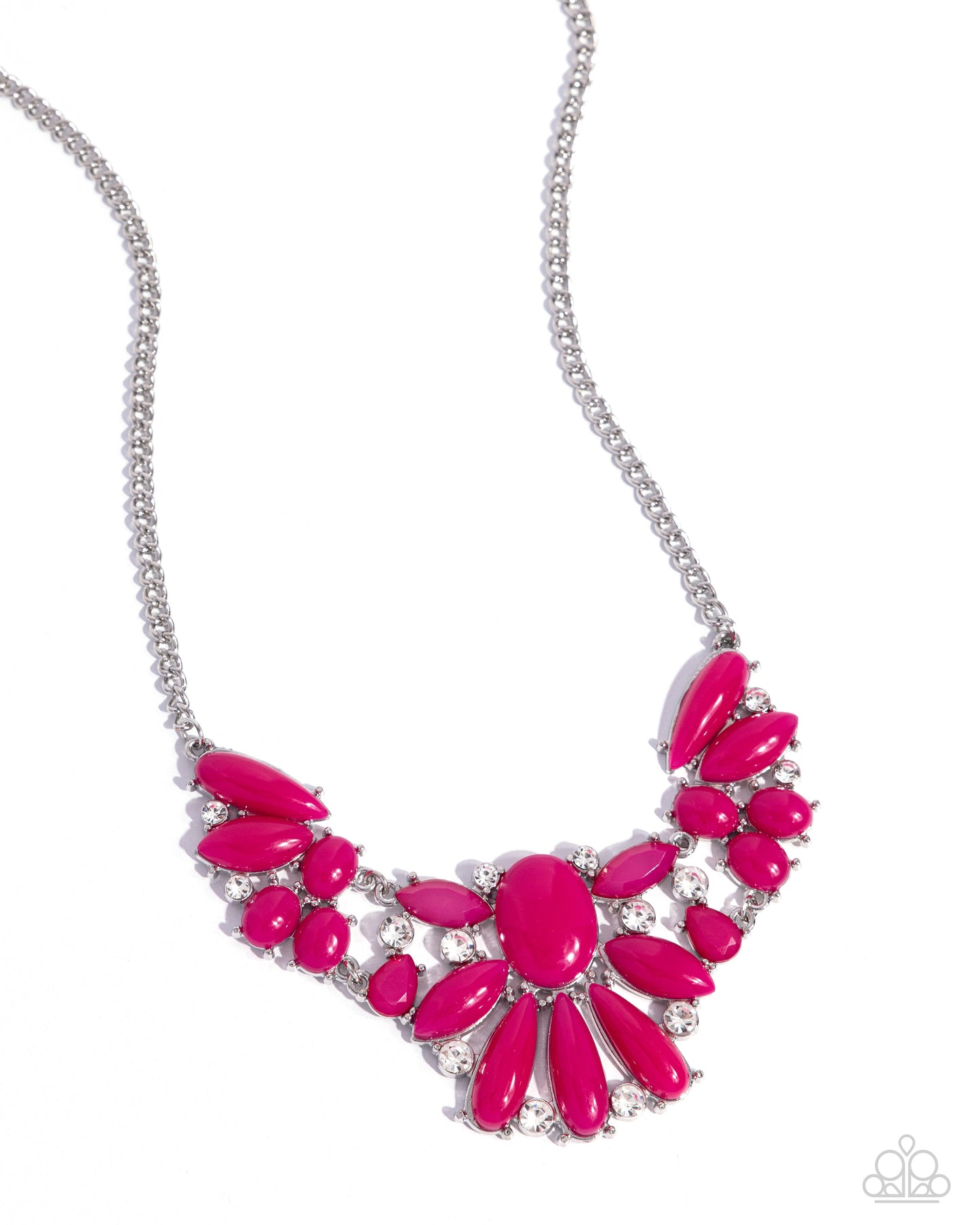 Paparazzi Necklaces - Dazzling Diadem - Pink