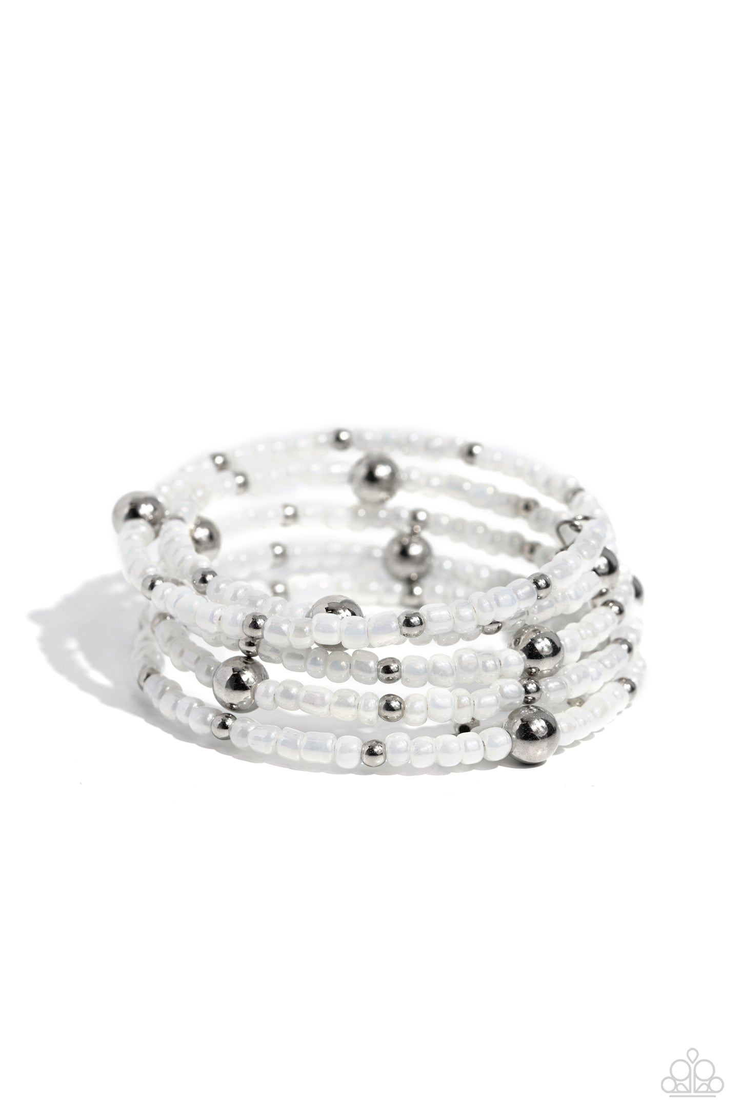 Paparazzi Bracelets - Refined Retrograde - White