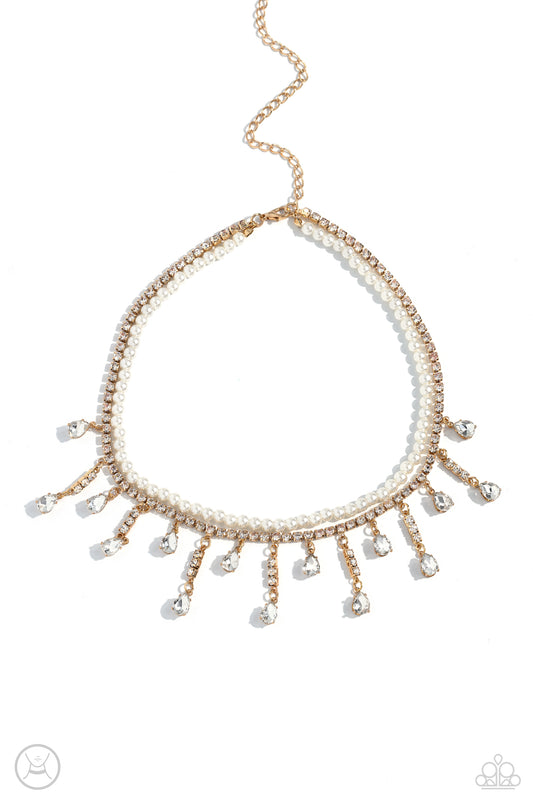 Paparazzi Necklaces - Lessons in Luxury - Gold