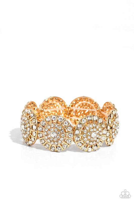 Paparazzi Bracelets - Executive Elegance - Gold