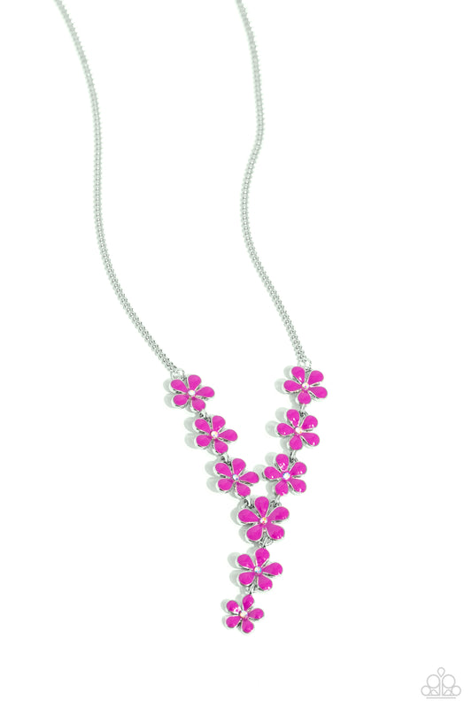 Paparazzi Necklaces - Flowering Feature - Multi