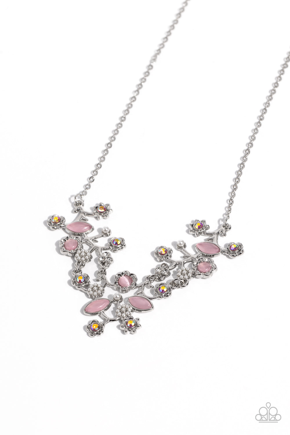 Paparazzi Necklaces - Gardening Group - Pink