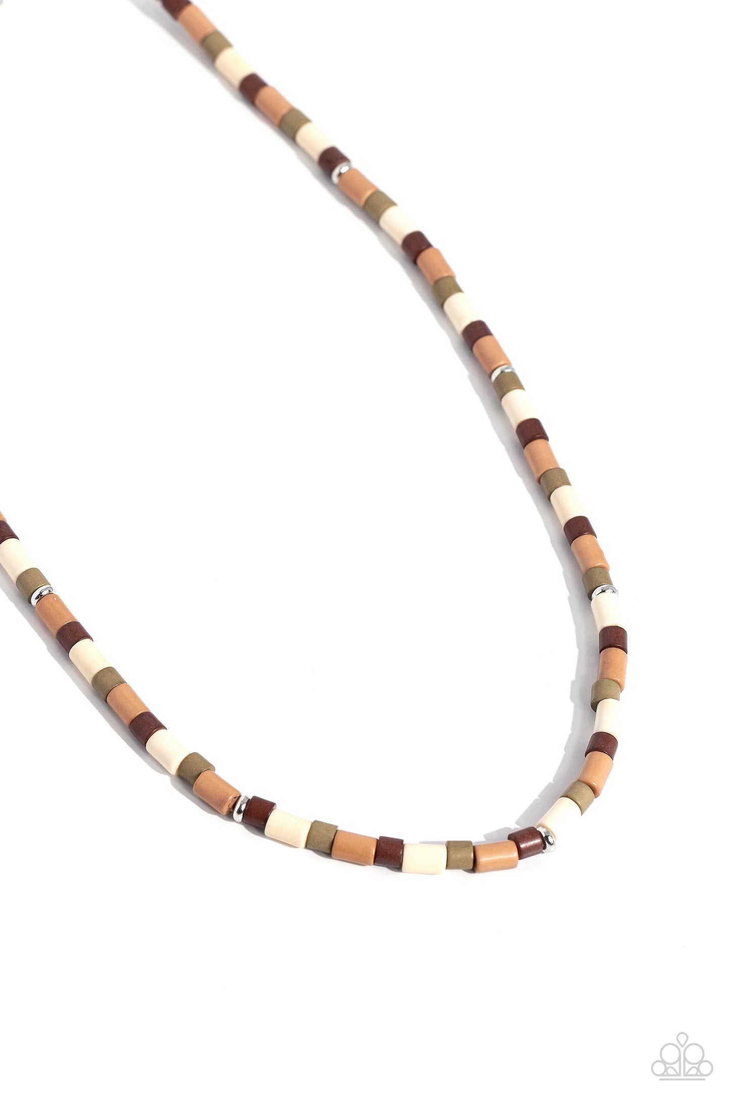 Paparazzi Necklaces - Natural Nonchalance - Brown