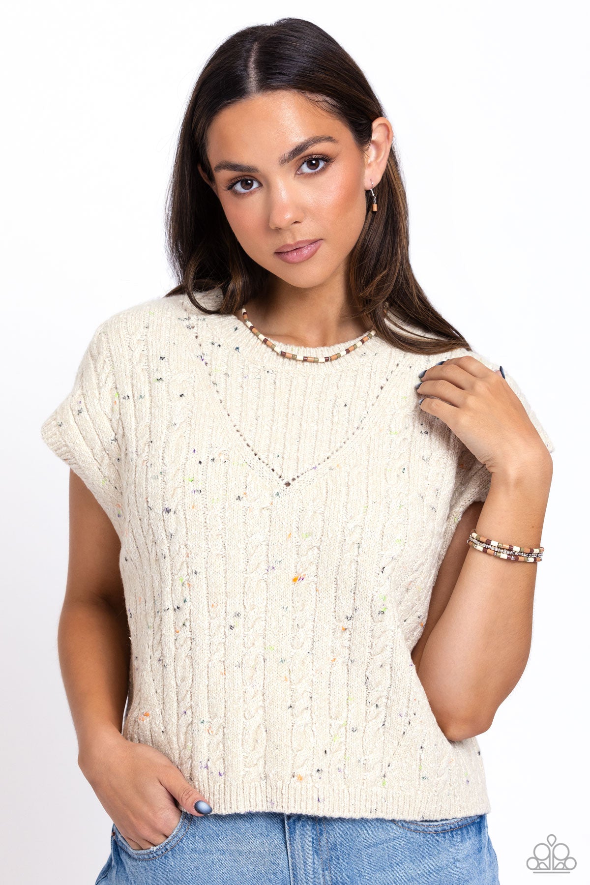 Paparazzi Necklaces - Natural Nonchalance - Brown