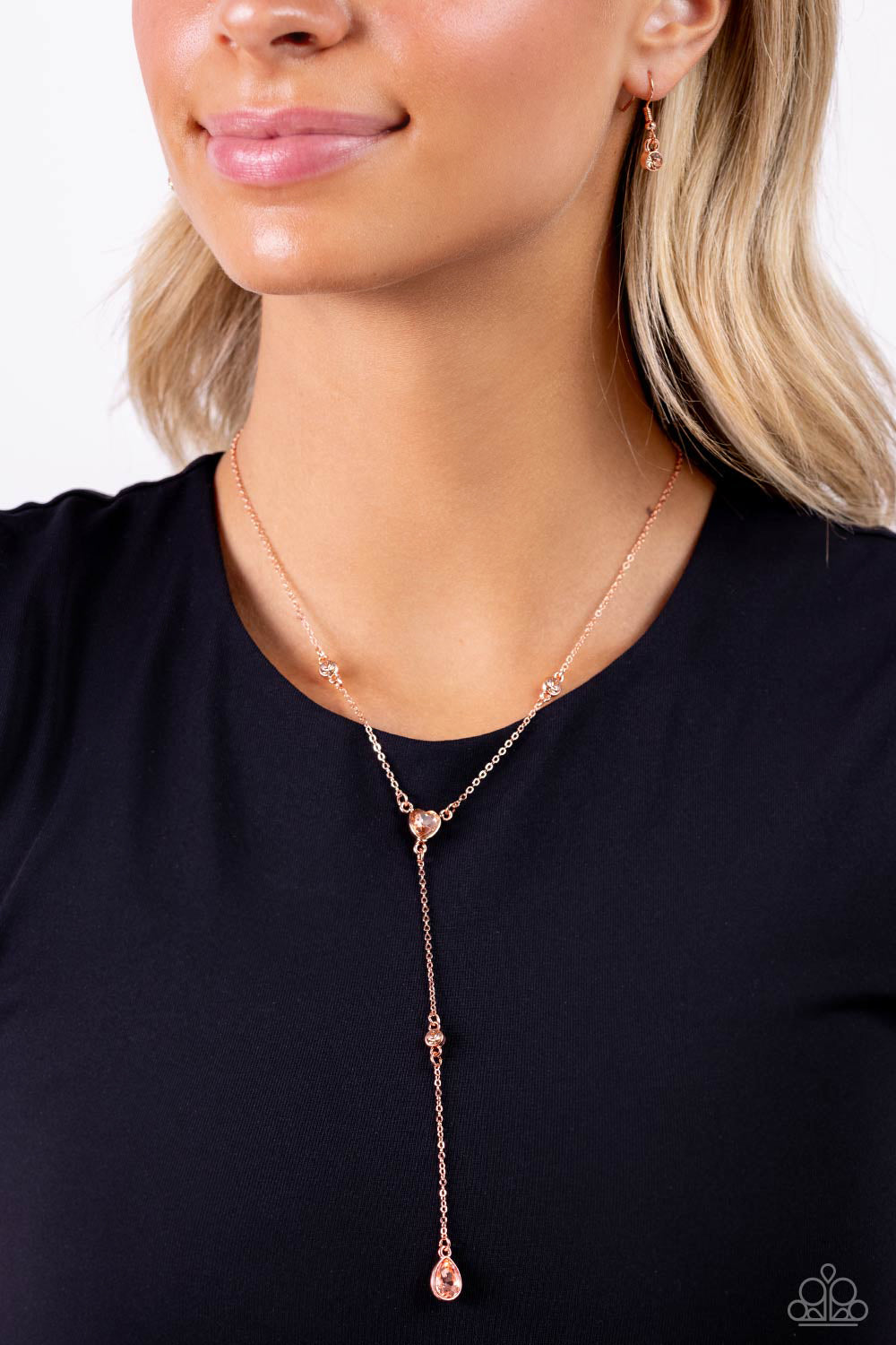 Paparazzi Necklaces - Lavish Lariat - Copper