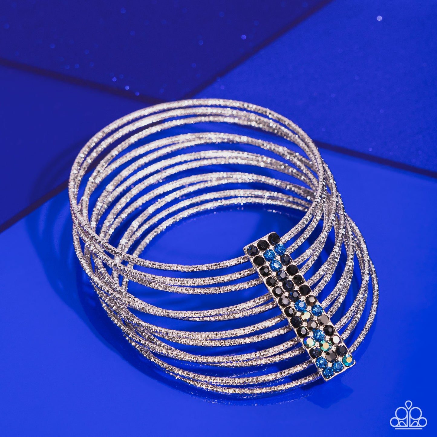 Paparazzi Bracelets - Shimmery Silhouette - Multi