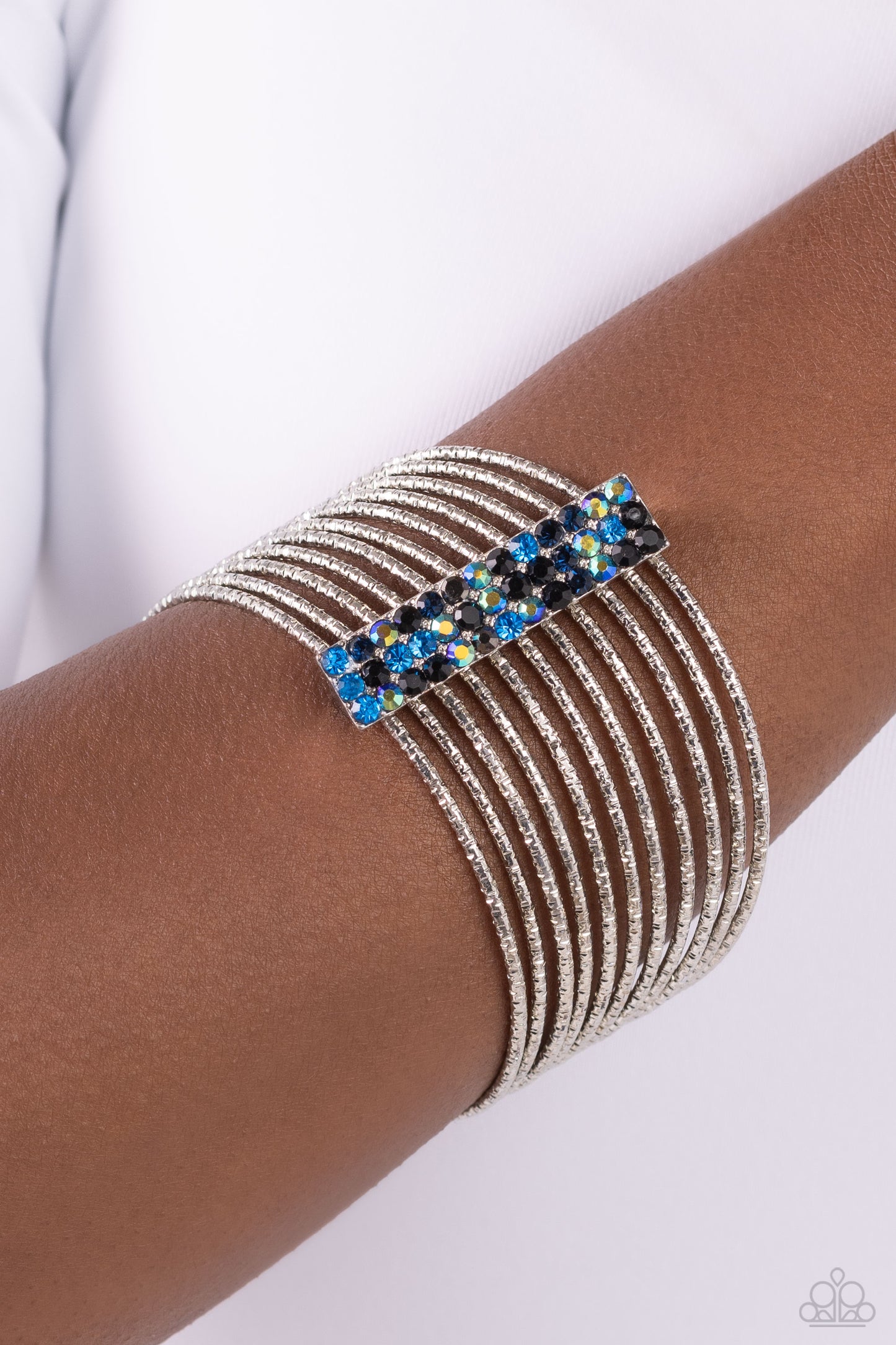 Paparazzi Bracelets - Shimmery Silhouette - Multi