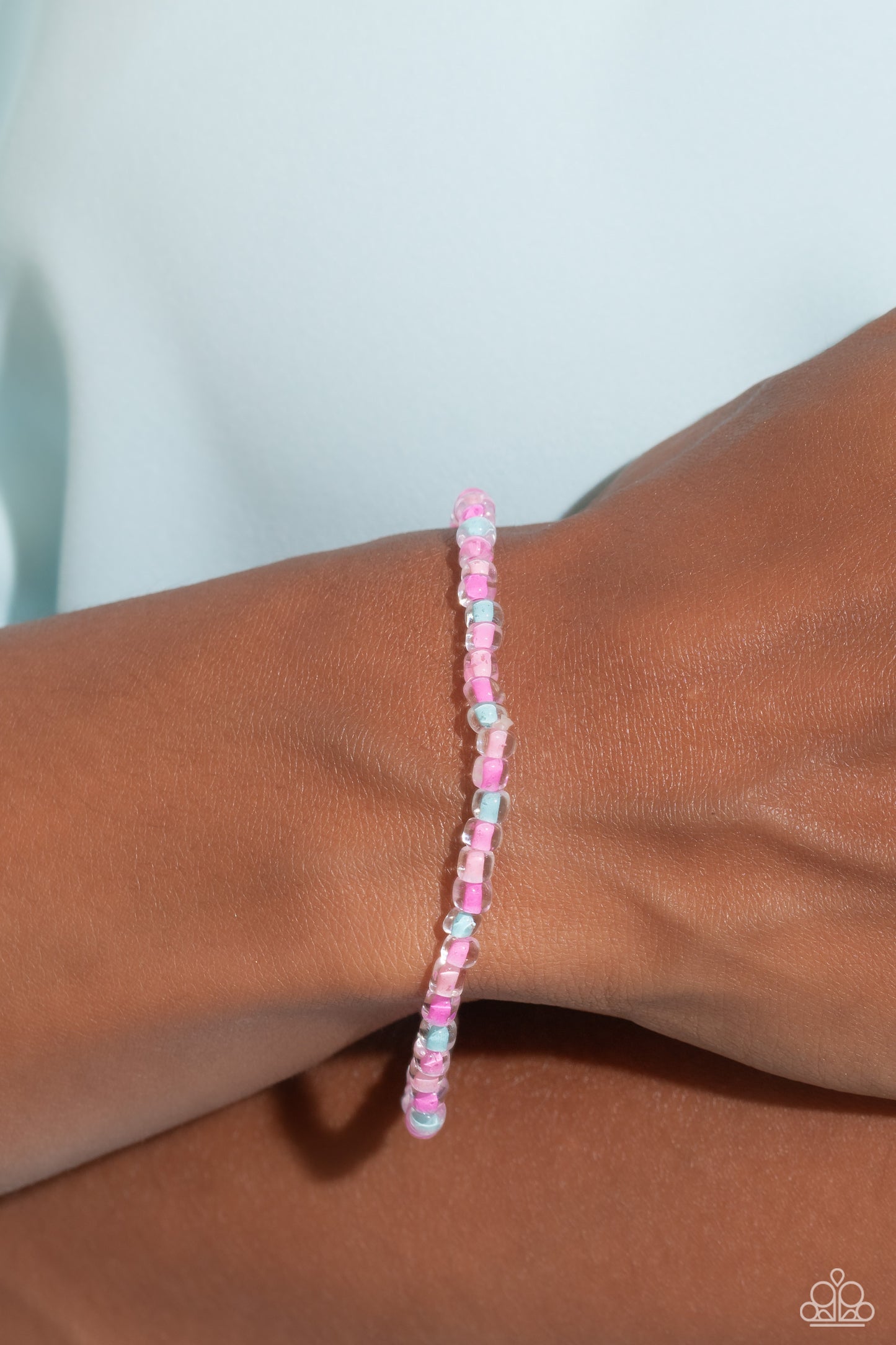 Paparazzi Bracelets - GLASS is in Session - Pink