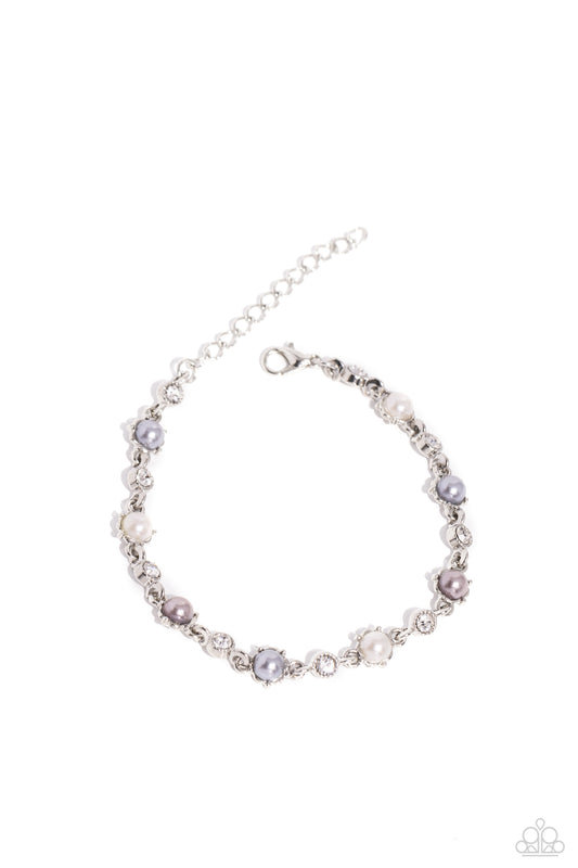 Paparazzi Bracelets - Particularly Pronged - Silver