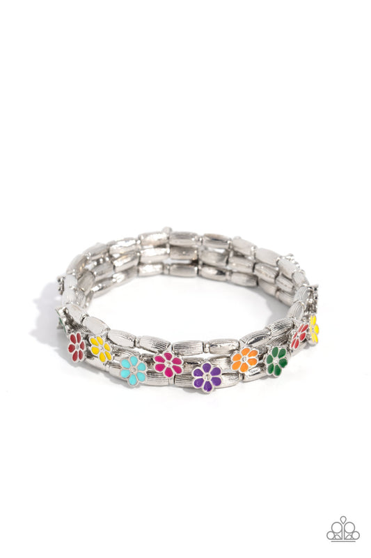 Paparazzi Bracelets - Scattered Springtime - Multi