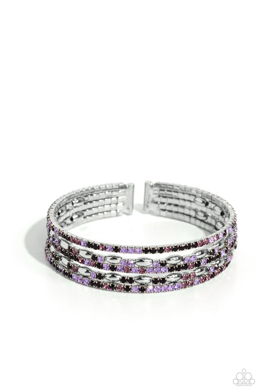 Paparazzi Bracelets - Endless Energy - Purple