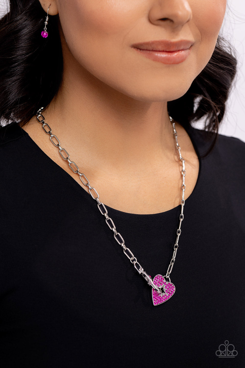 Paparazzi Necklaces - Radical Romance - Pink