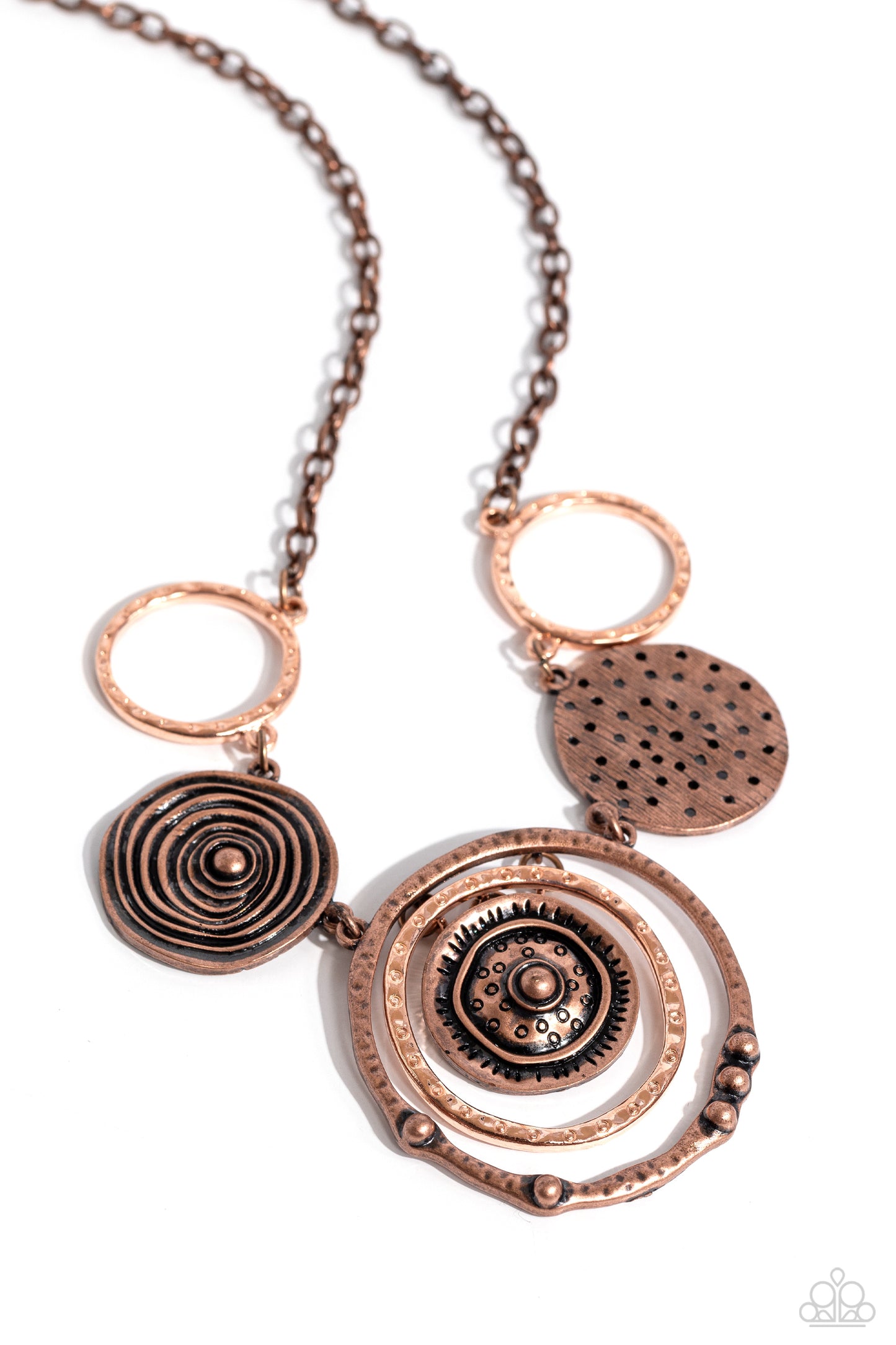 Paparazzi Necklaces - Mysterious Masterpiece - Copper