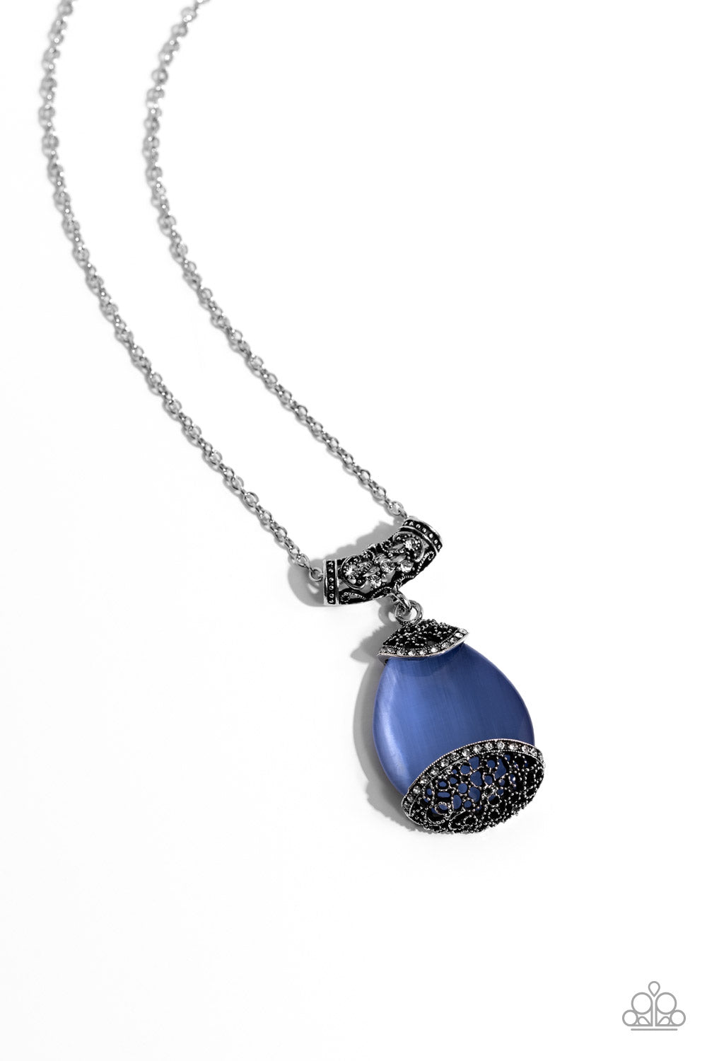 Paparazzi Necklaces - Hypnotic Headliner - Blue