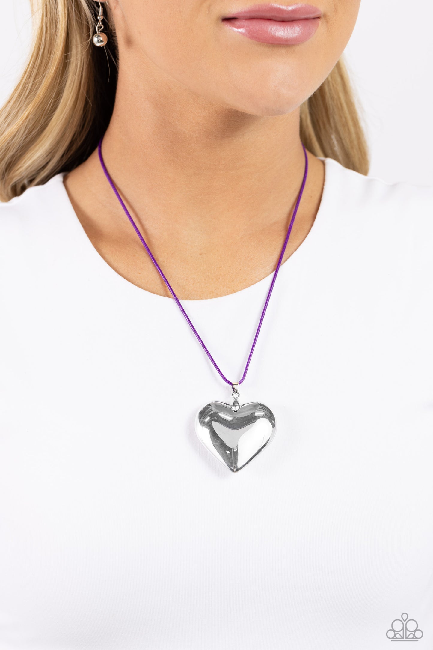 Paparazzi Necklaces - Devoted Daze - Purple