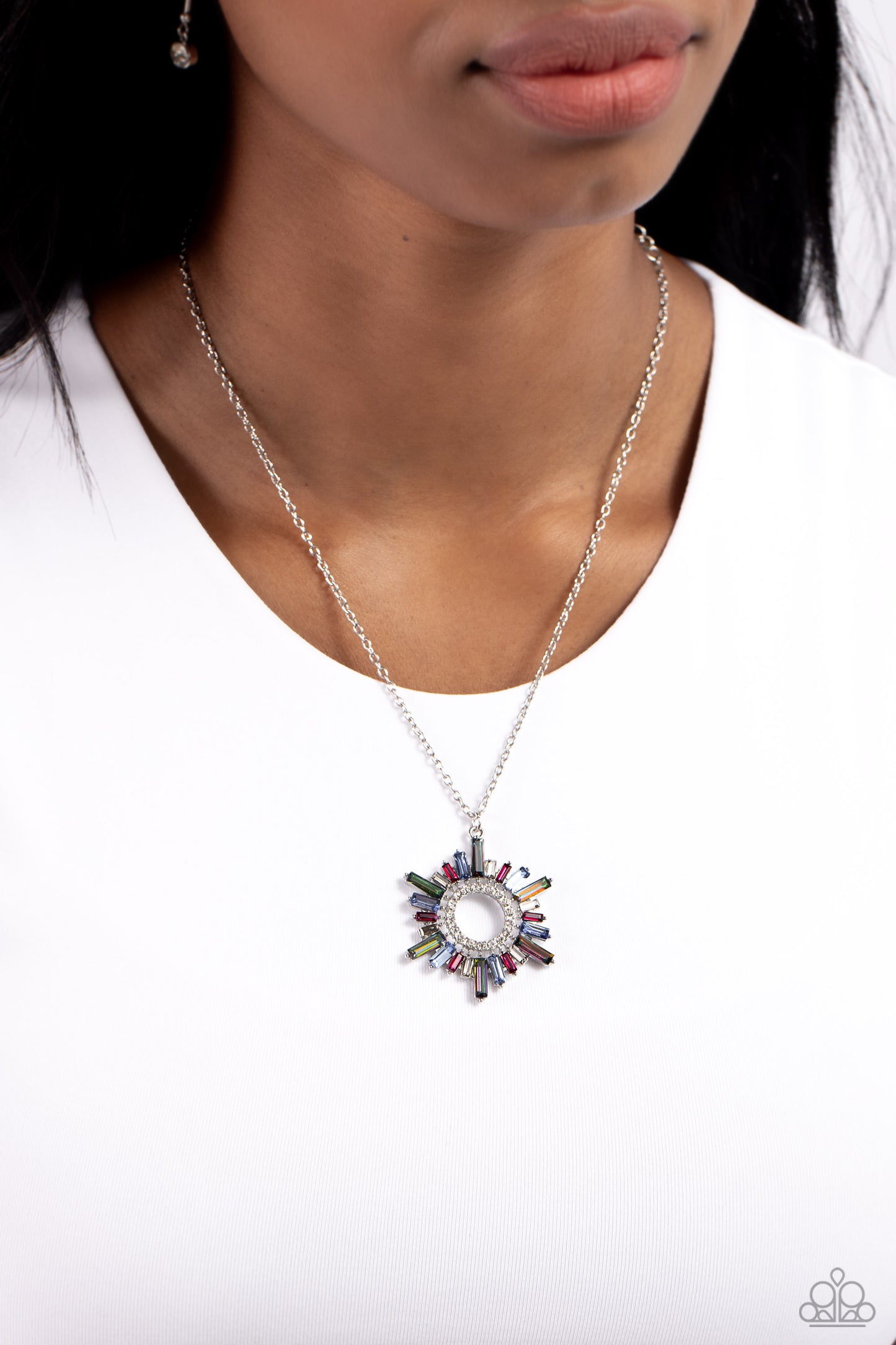 Paparazzi Necklaces - Enigmatic Edge - Multi