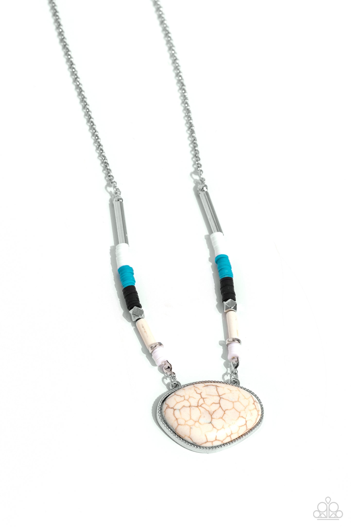 Paparazzi Necklaces - Seize the Sahara - White