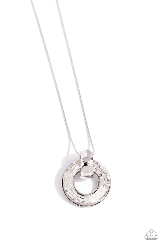 Paparazzi Necklaces - Timeless Triumph - White