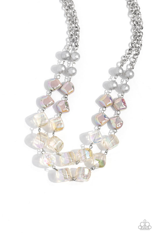 Paparazzi Necklaces - Eclectic Embellishment - Silver