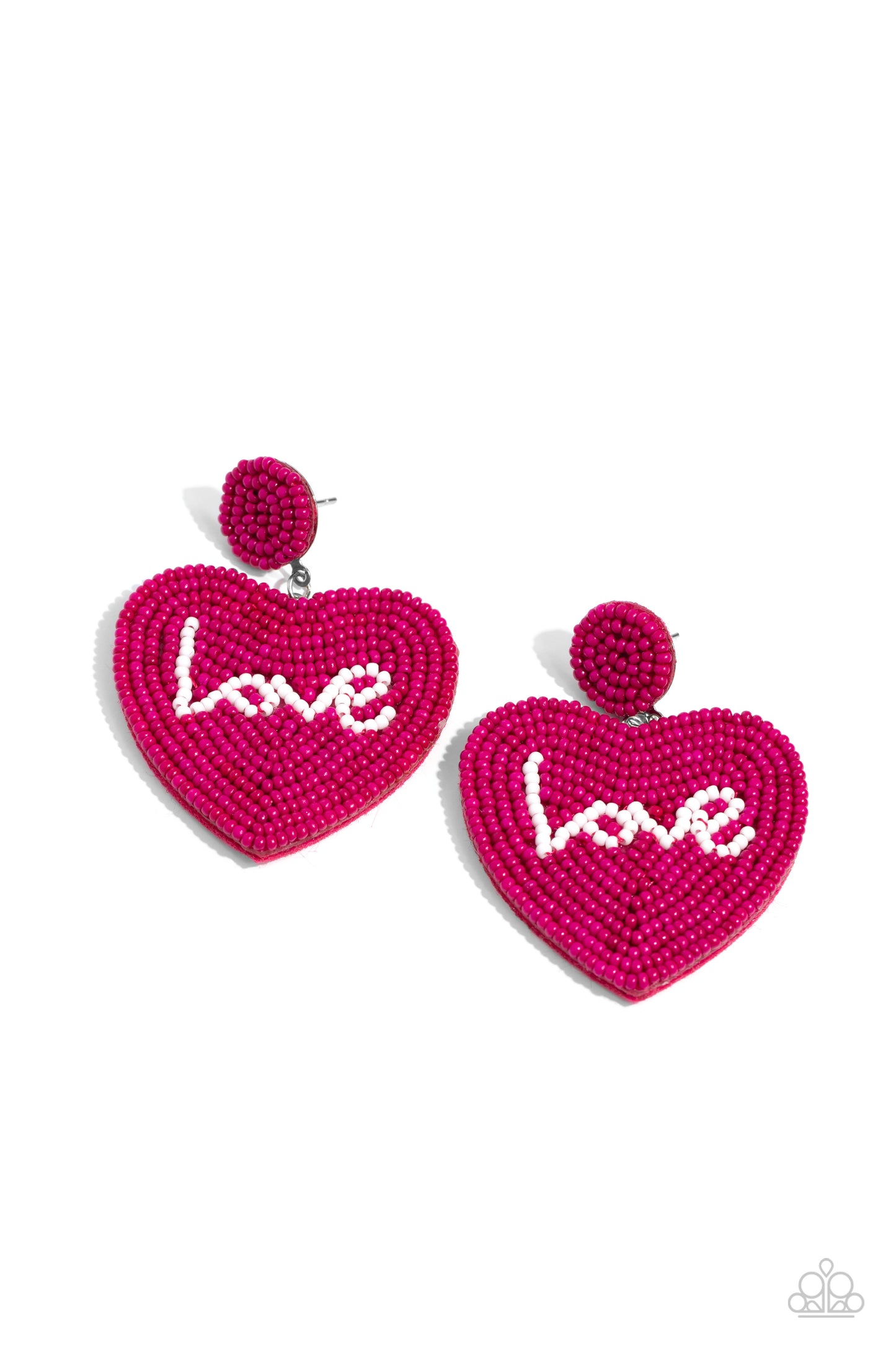 Paparazzi Earrings - Sweet Seeds - Pink