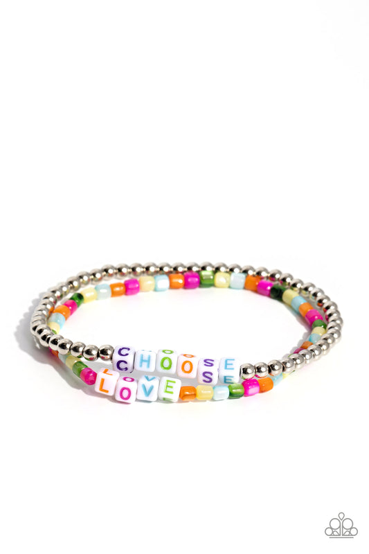 Paparazzi Bracelets - Chasing Love - Multi