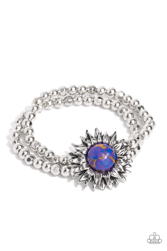 Paparazzi Bracelets - Sunflower Serenity - Purple