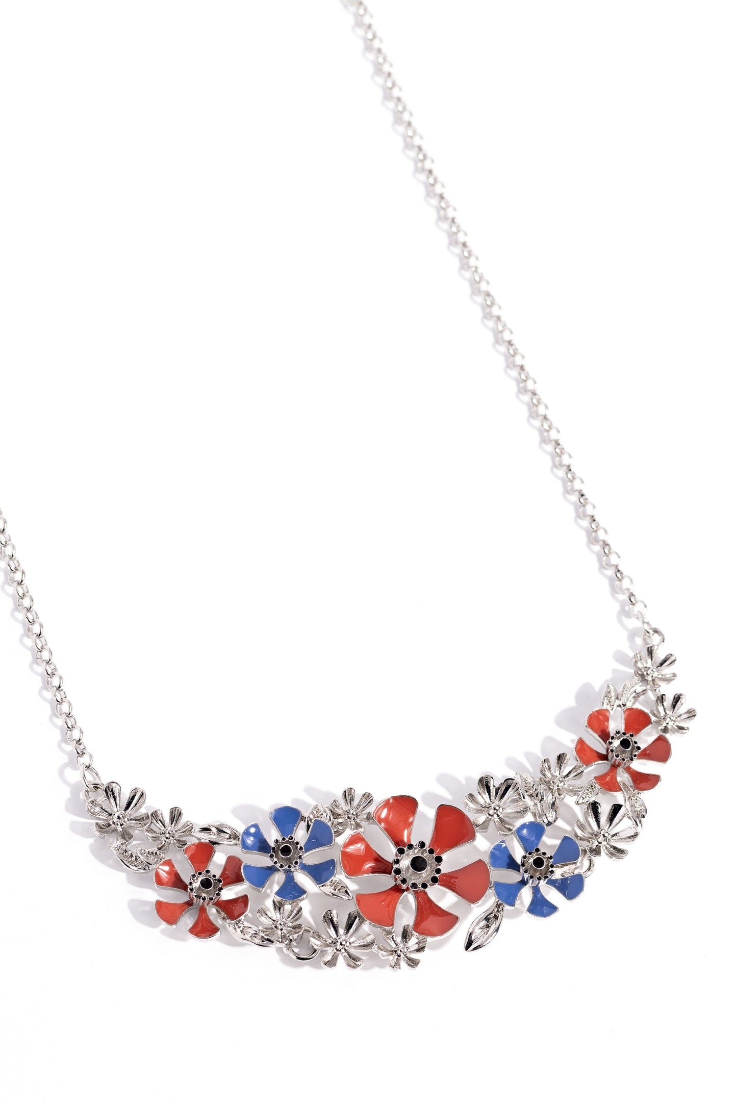 Paparazzi Necklaces - Blooming Practice - Orange