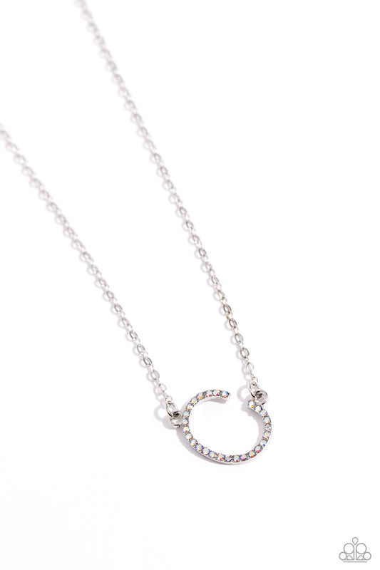 Paparazzi Necklaces - INITIALLY Yours - C - Multi