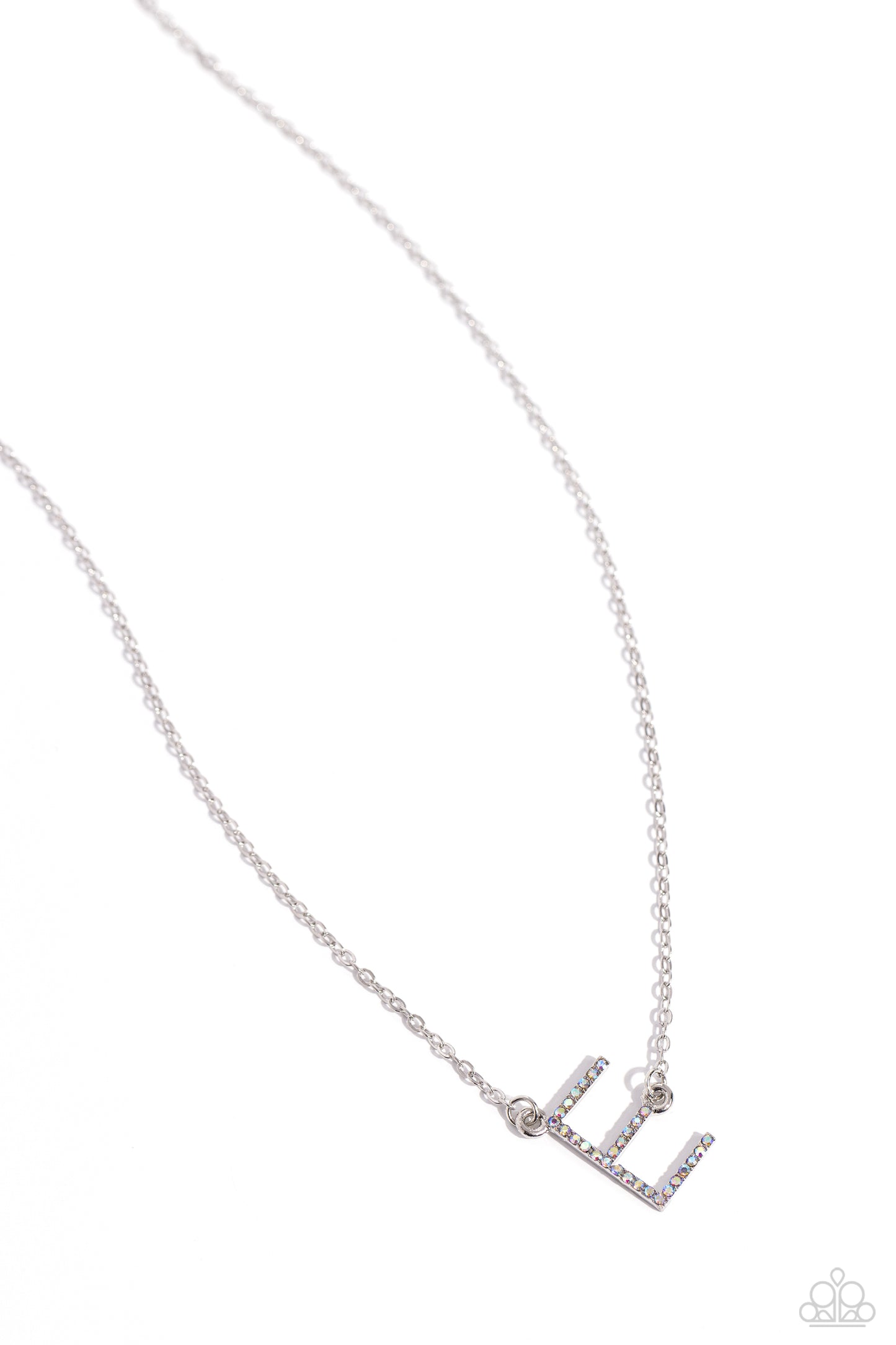 Paparazzi Necklaces - INITIALLY Yours - E - Multi