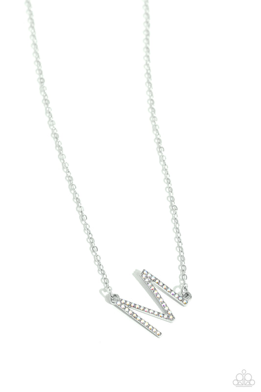 Paparazzi Necklaces - INITIALLY Yours - M - Multi